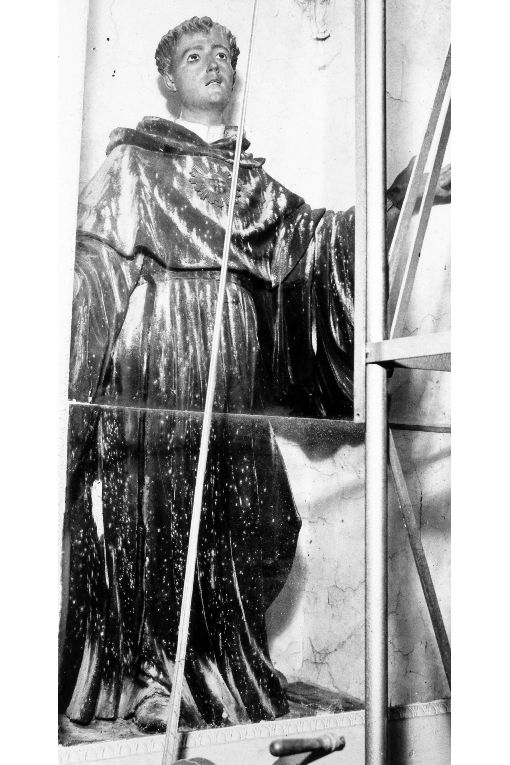 San Nicola da Tolentino (statua) - ambito Italia meridionale (fine/inizio secc. XVII/ XVIII)