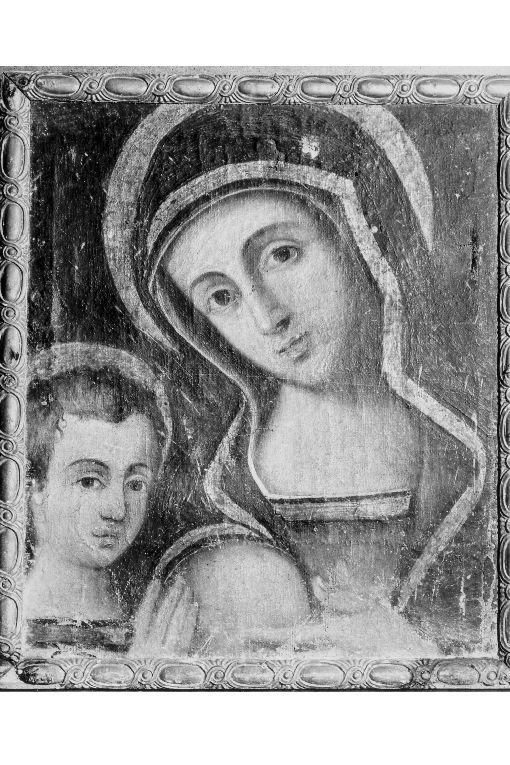 Madonna con Bambino (dipinto) - ambito salentino (sec. XVII)
