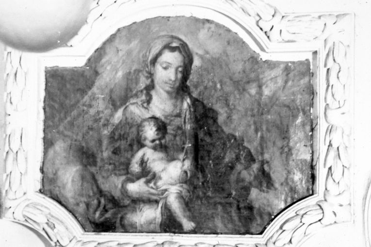 Madonna con Bambino (dipinto) - ambito Italia meridionale (sec. XVIII)