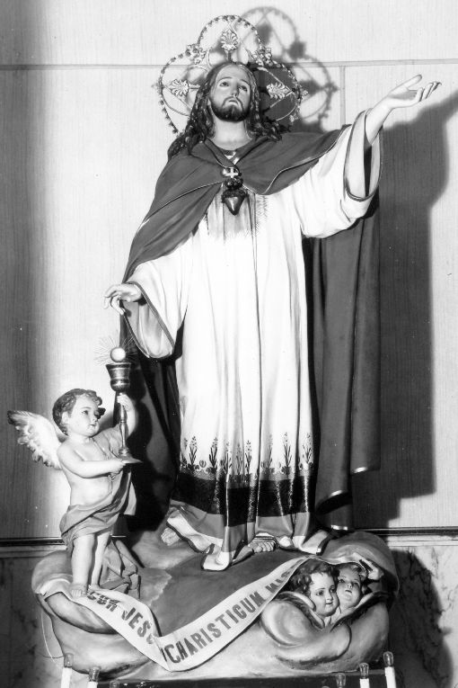 Sacro Cuore di Gesù (statua) di Guacci Luigi (sec. XX)