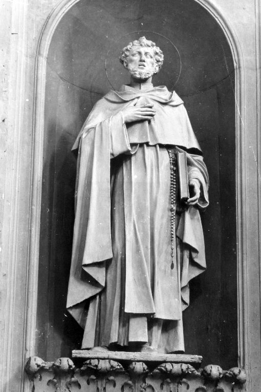 San Domenico (statua) - produzione leccese (inizio sec. XX)