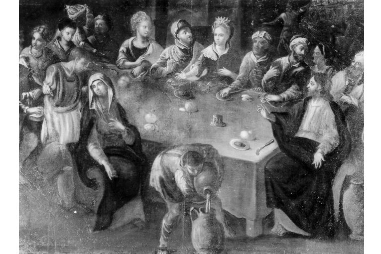 nozze di Cana (dipinto) - ambito salentino (sec. XVIII)
