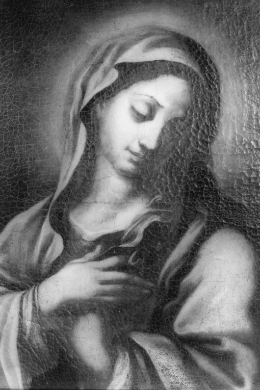 Vergine (dipinto) - ambito salentino (sec. XVIII)