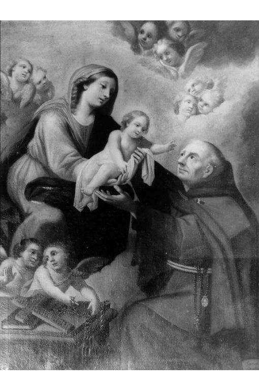 Madonna con san Giuseppe della Croce (dipinto) di Fato Samuele (sec. XVIII)