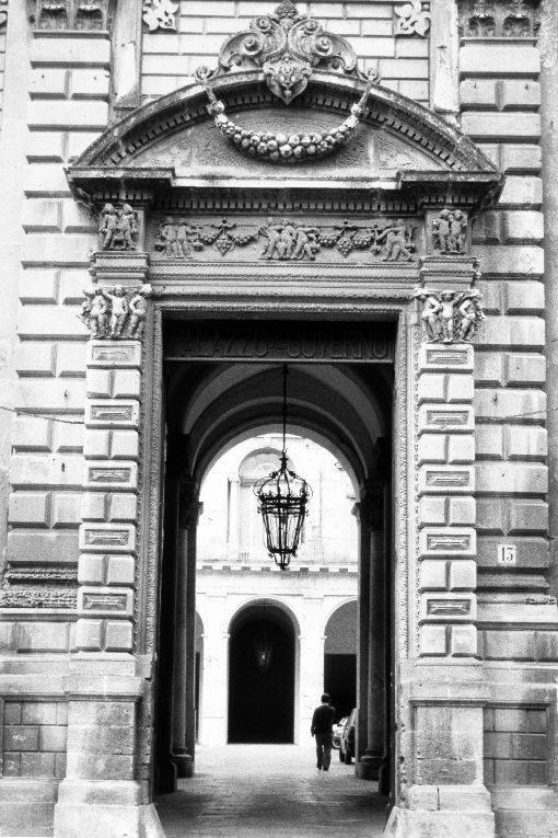 portale di Zimbalo Giuseppe (attribuito) (seconda metà sec. XVII)