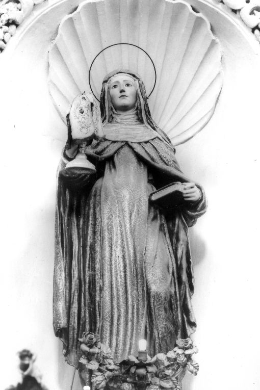 Santa Chiara (statua) - ambito Italia meridionale (inizio sec. XVII)
