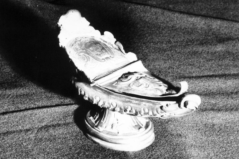 navicella portaincenso - manifattura napoletana (sec. XVIII)