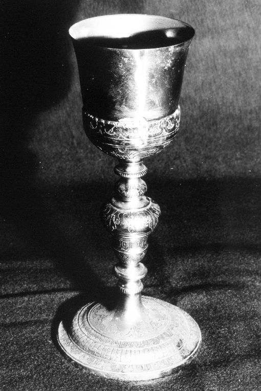 calice - manifattura napoletana (secc. XVII/ XVIII)