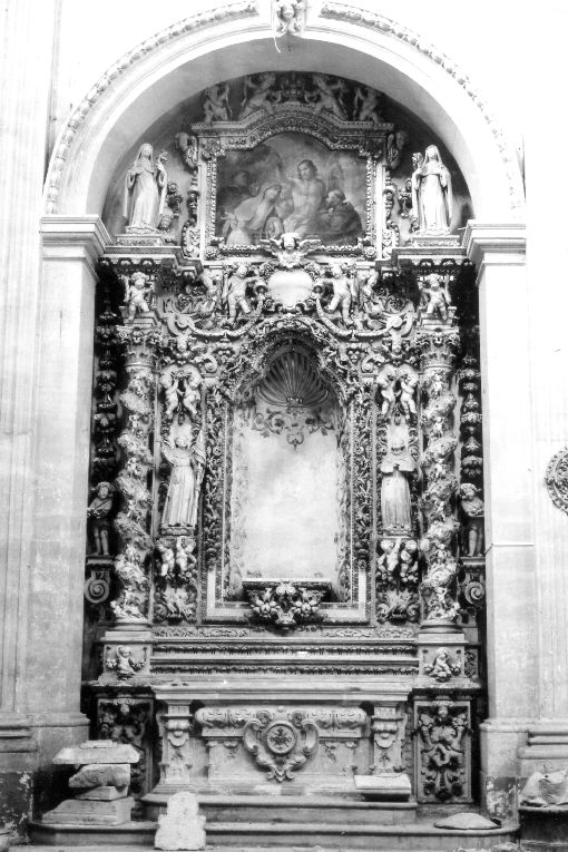 altare - ambito salentino (fine sec. XVII)