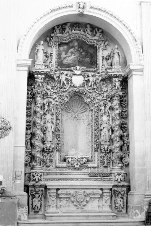 altare - ambito salentino (fine sec. XVII)