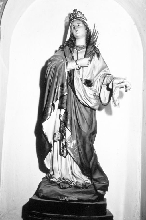 Santa Lucia (statua) - ambito salentino (inizio sec. XX)