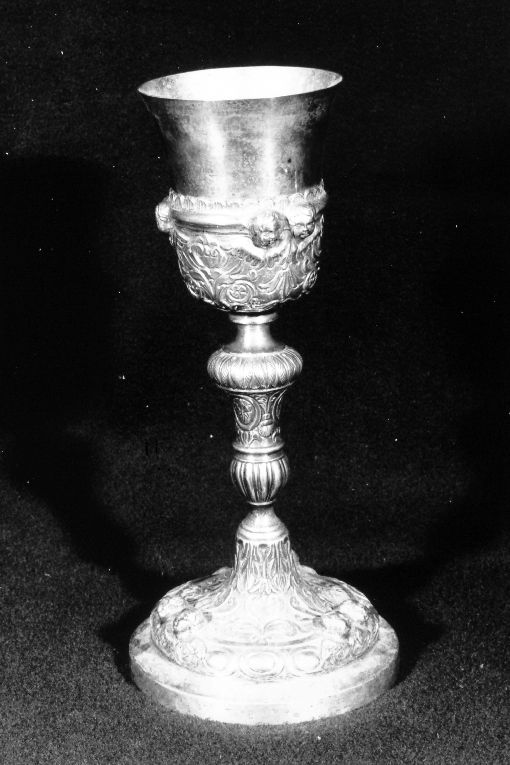 calice - ambito napoletano (fine/inizio secc. XVIII/ XIX)