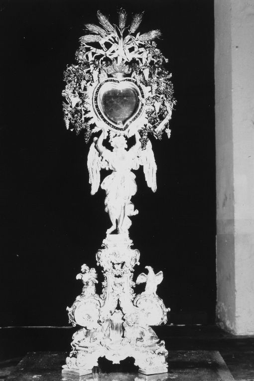 ostensorio - manifattura napoletana (sec. XVIII)