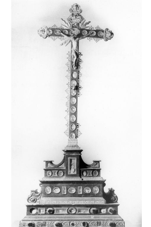 croce d'altare - ambito salentino (sec. XIX)