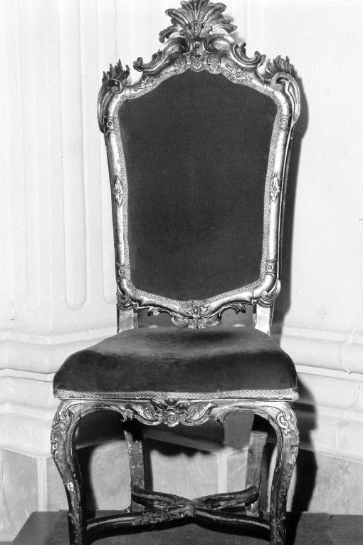 sedia - ambito Italia meridionale (seconda metà sec. XVIII)