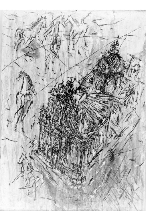 Chiesa del Carmine (dipinto) di D'Amato Nullo (sec. XX)