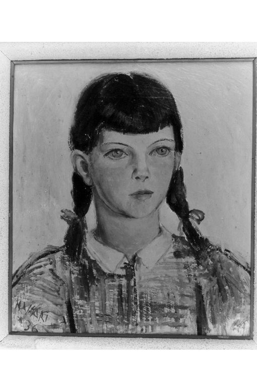 Ritratto di Annamaria (dipinto) di Massari Michele (sec. XX)