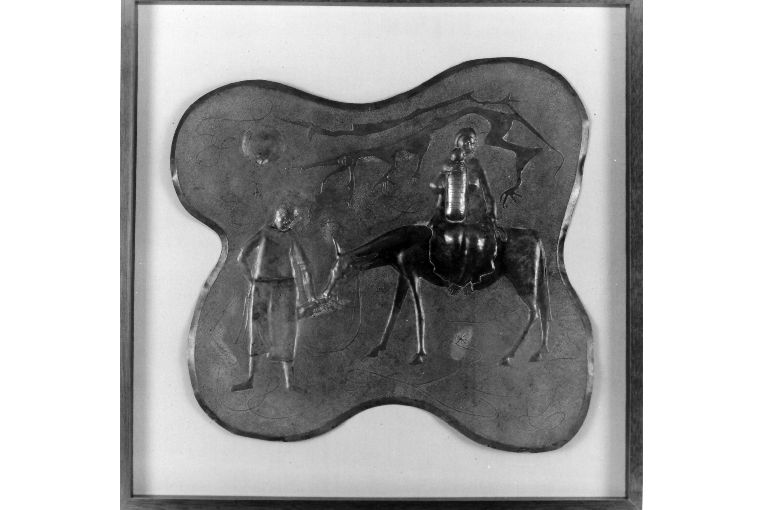 Fuga in Egitto (rilievo) di D'Andrea Antonio (sec. XX)