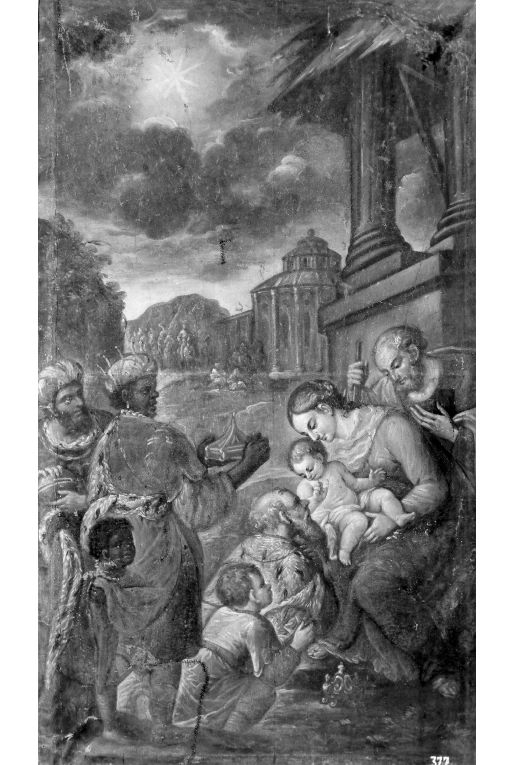 Adorazione dei Re Magi (dipinto) - ambito pugliese (sec. XVIII)