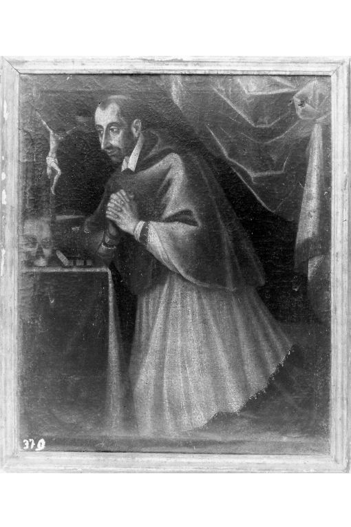 San Carlo Borromeo (dipinto) - ambito Italia meridionale (prima metà sec. XVIII)