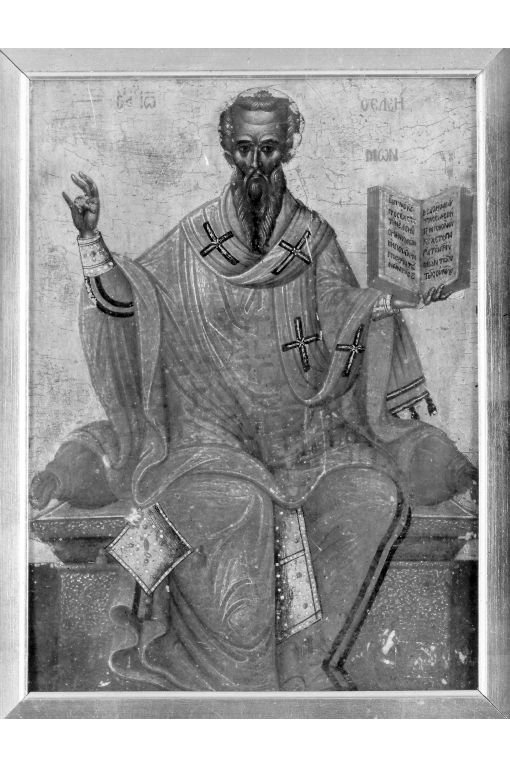 San Giovanni Elemosiniere (icona) - ambito cretese (prima metà sec. XVII)