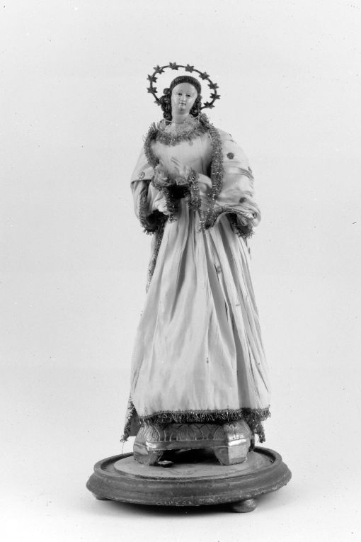 Madonna (statuetta) - ambito salentino (seconda metà sec. XIX)
