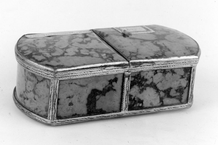 scatola - ambito Italia meridionale (seconda metà sec. XVIII)