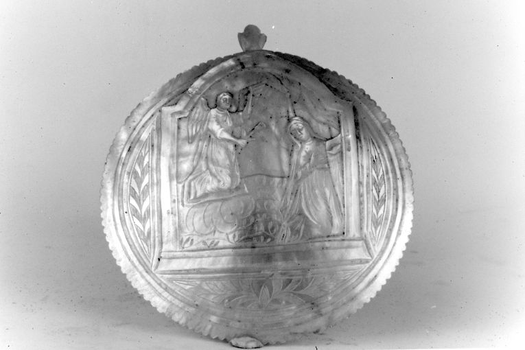 Annunciazione (scultura) - ambito gerosolimitano (seconda metà sec. XVIII)