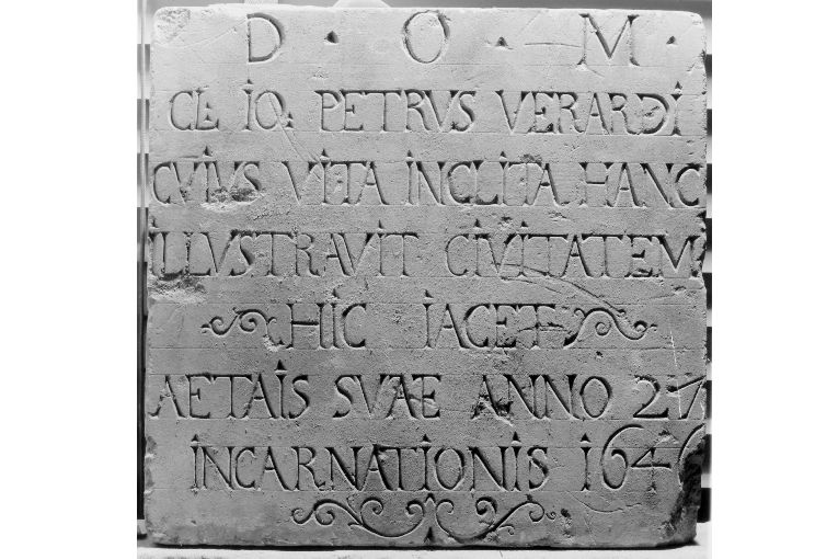 lapide - ambito salentino (sec. XVII)