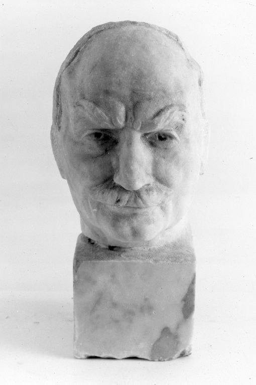 Ritratto di Pietro Boffa (scultura) - ambito pugliese (fine/inizio secc. XIX/ XX)