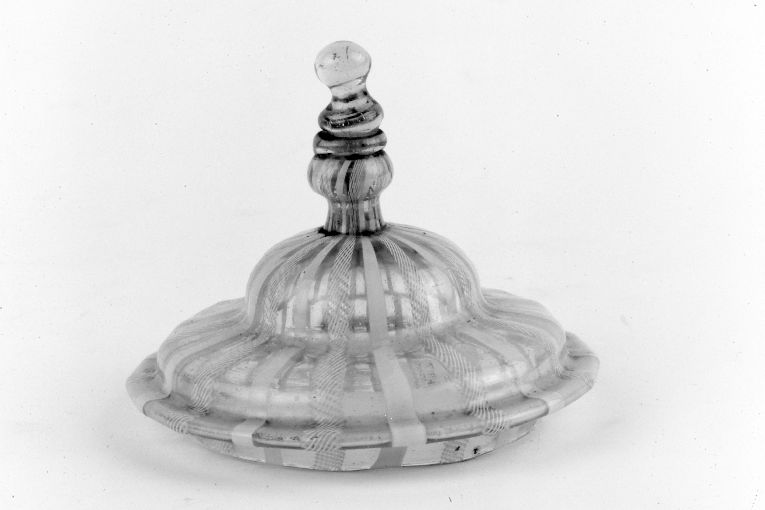 coperchio - manifattura muranese (sec. XVII)