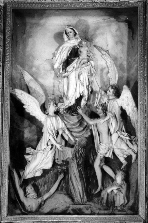 Madonna del Carmelo (rilievo) - ambito salentino (sec. XX)