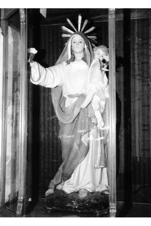 Madonna con Bambino (statua) - ambito salentino (primo quarto sec. XX)