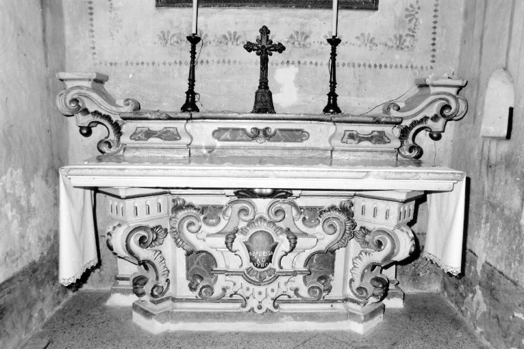 altare - ambito salentino (sec. XVIII)