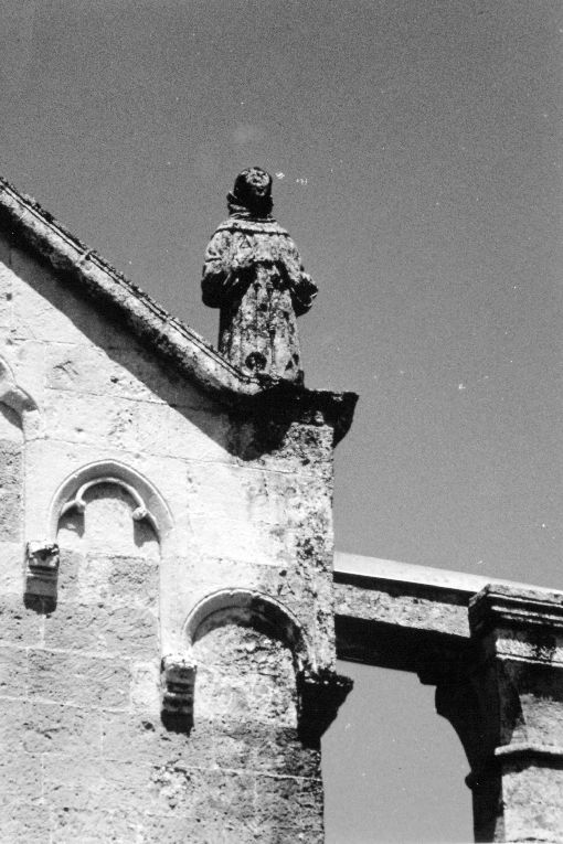 San Francesco d'Assisi (statua) - ambito salentino (sec. XIV)