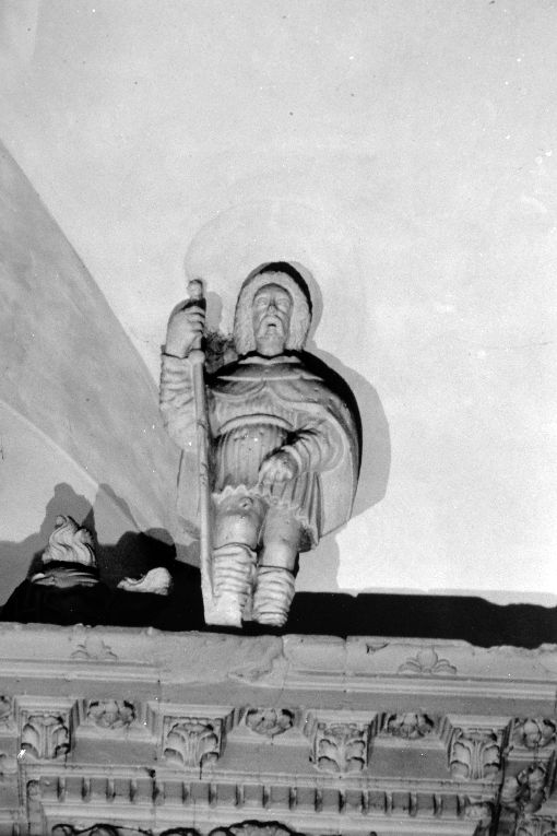 San Rocco (statua) - ambito salentino (sec. XVII)