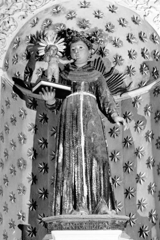 Sant'Antonio da Padova (statua) - ambito salentino (prima metà sec. XVII)