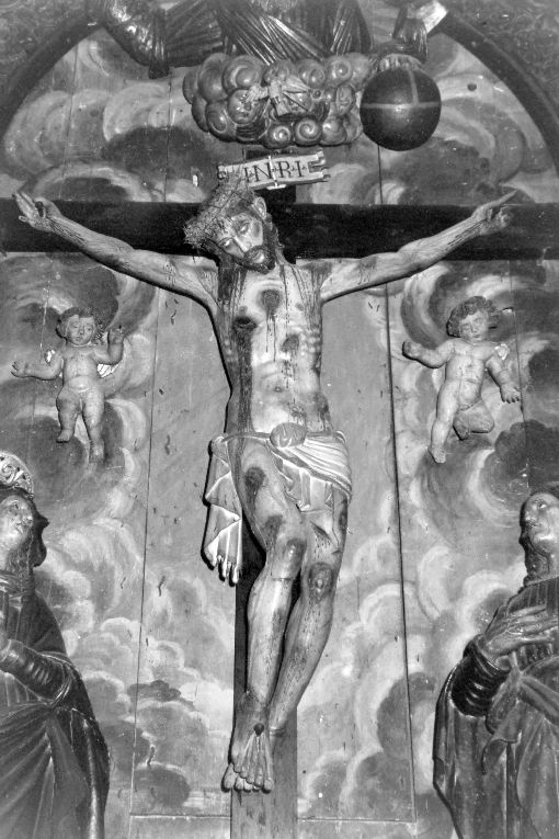 Cristo crocifisso (scultura) di Angelo da Pietrafitta (sec. XVII)