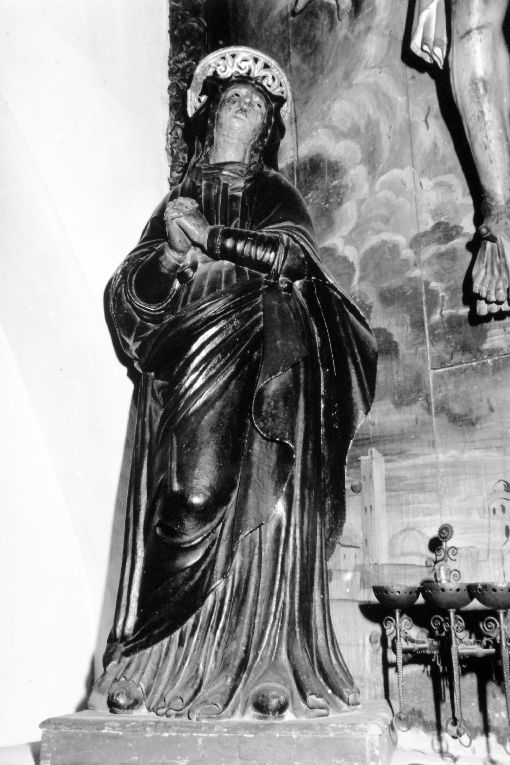 Madonna Addolorata (statua) di Angelo da Pietrafitta (sec. XVII)