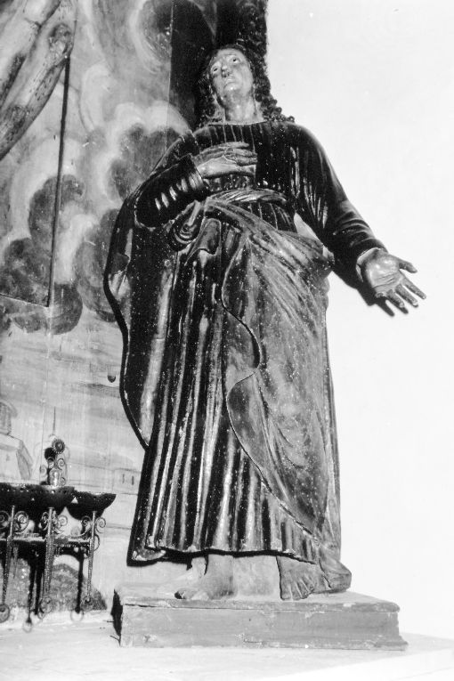San Giovanni evangelista (statua) di Angelo da Pietrafitta (sec. XVII)