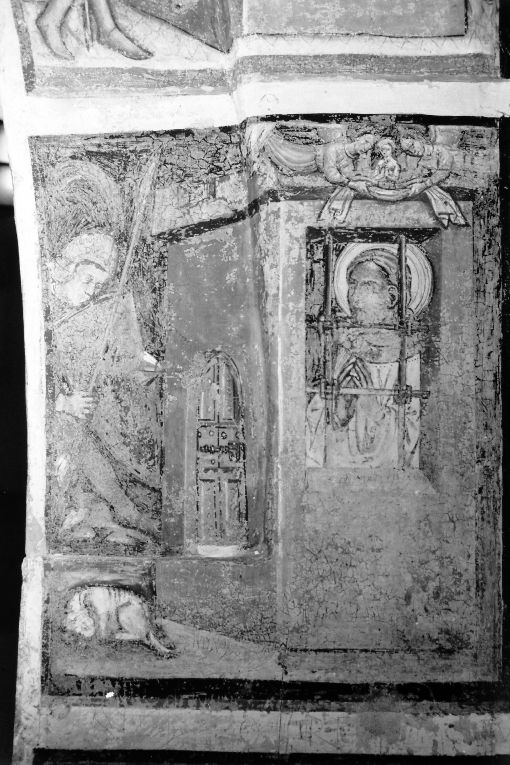 Sant'Agata muore in carcere (dipinto) - ambito salentino (seconda metà sec. XV)