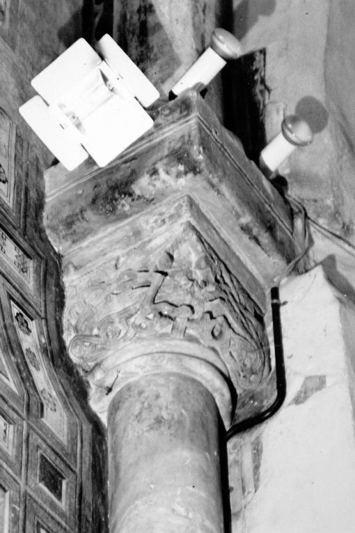 capitello, coppia - ambito salentino (sec. XV)