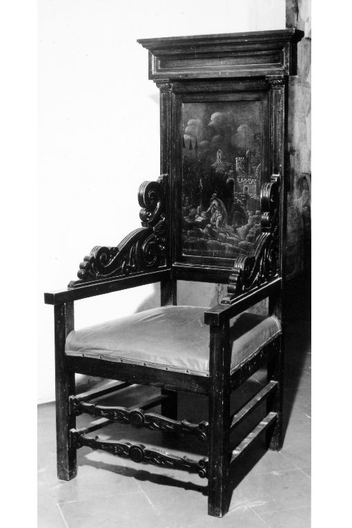 sedia, coppia - ambito pugliese (primo quarto sec. XVIII)