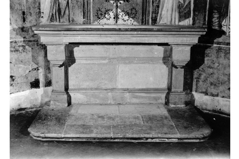 altare - ambito salentino (sec. XVII)