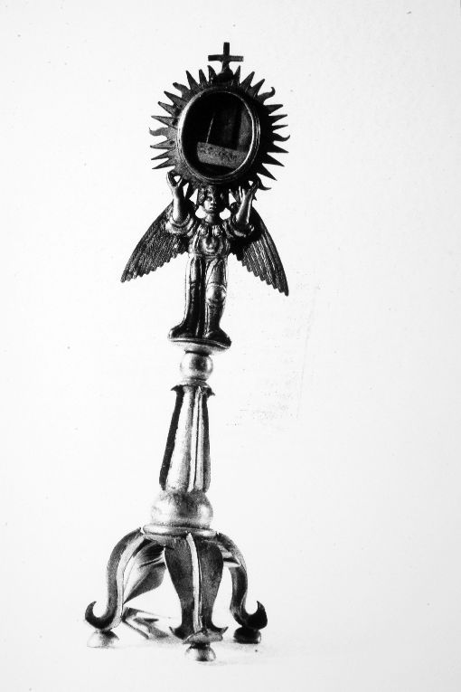 reliquiario - a ostensorio - manifattura salentina (prima metà sec. XVII)