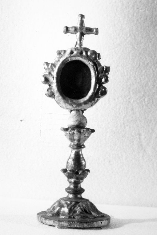 reliquiario - a ostensorio, serie - manifattura Italia meridionale (sec. XVIII)