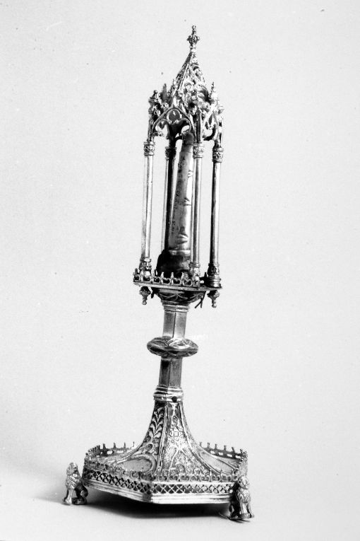 reliquiario architettonico - manifattura salentina (sec. XIV)