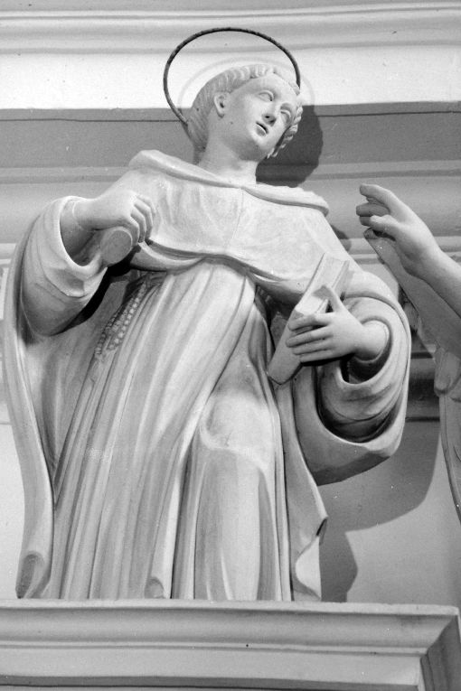 San Domenico (statua) - ambito salentino (sec. XVIII)