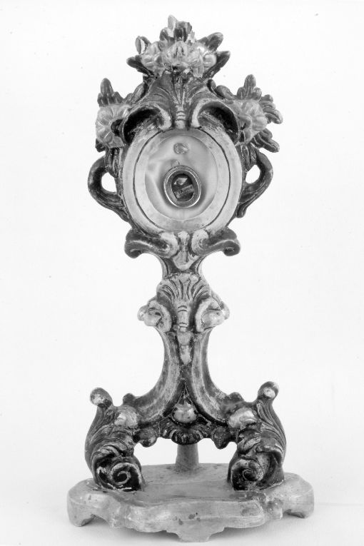 reliquiario - a ostensorio - ambito salentino (seconda metà sec. XVIII)