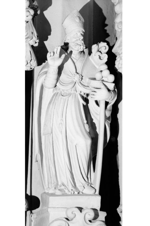 San Nicola di Bari (statua) - ambito salentino (sec. XVIII)